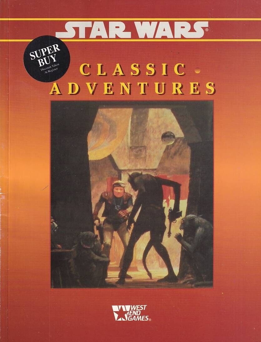 43246: West End Games STAR WARS CLASSIC ADVENTURES #1 VF Grade