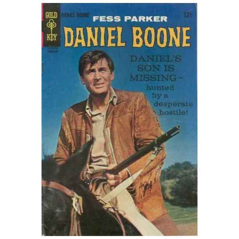 Daniel Boone (1965 series) #12 in Fine minus condition. Gold Key comics [n