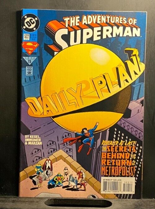 Adventures of Superman 444,506,511,512,522,529 1988-1995 Good Condition or Bette