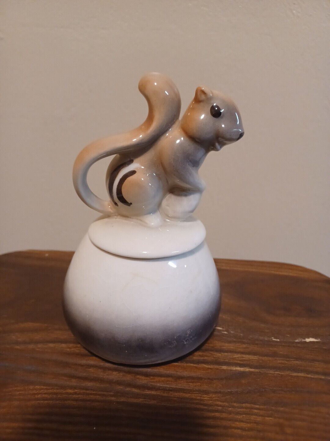 Ceramic Squirrel Jar