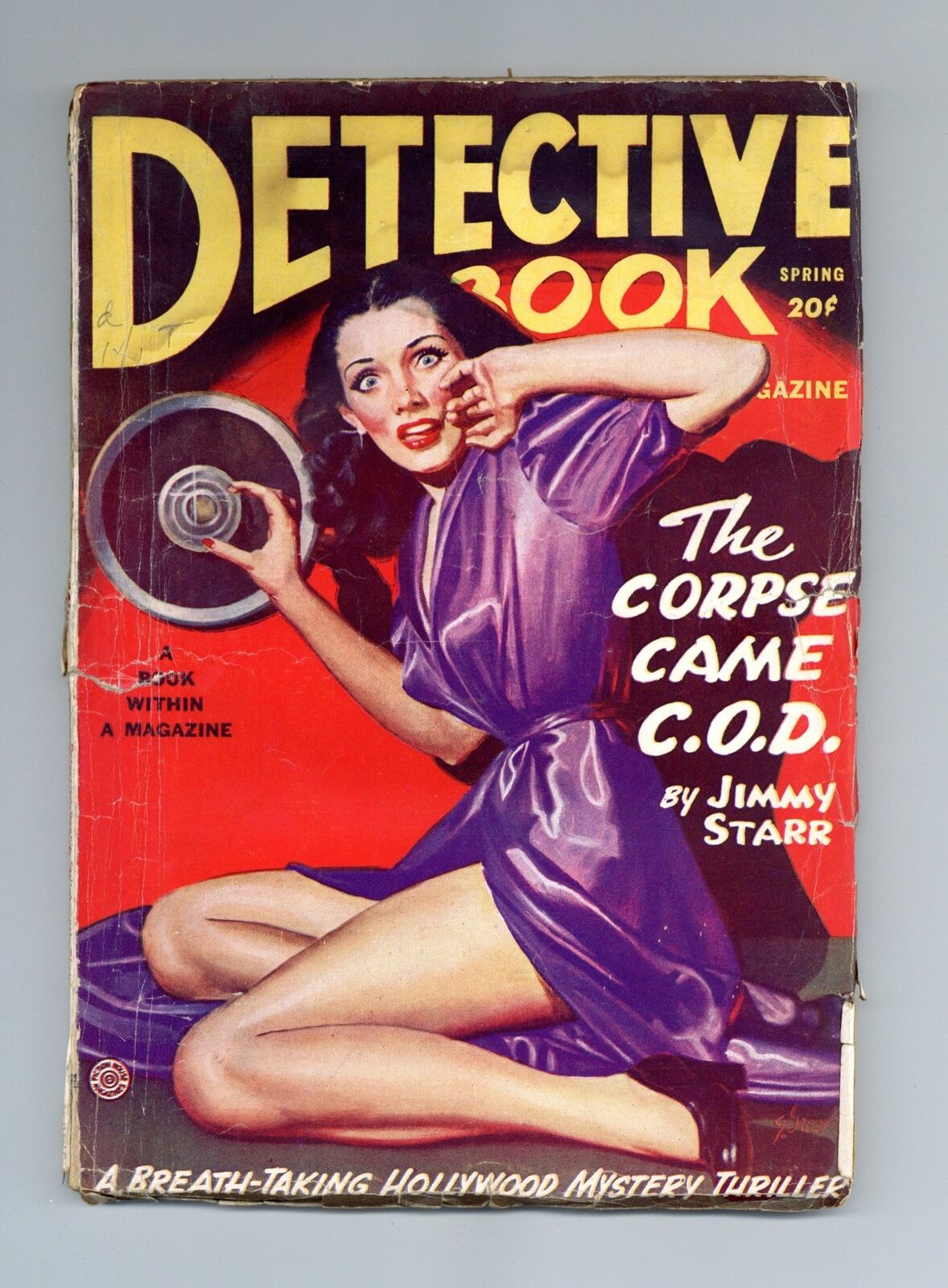 Detective Book Magazine Pulp Mar 1945 Vol. 4 #9 GD/VG 3.0