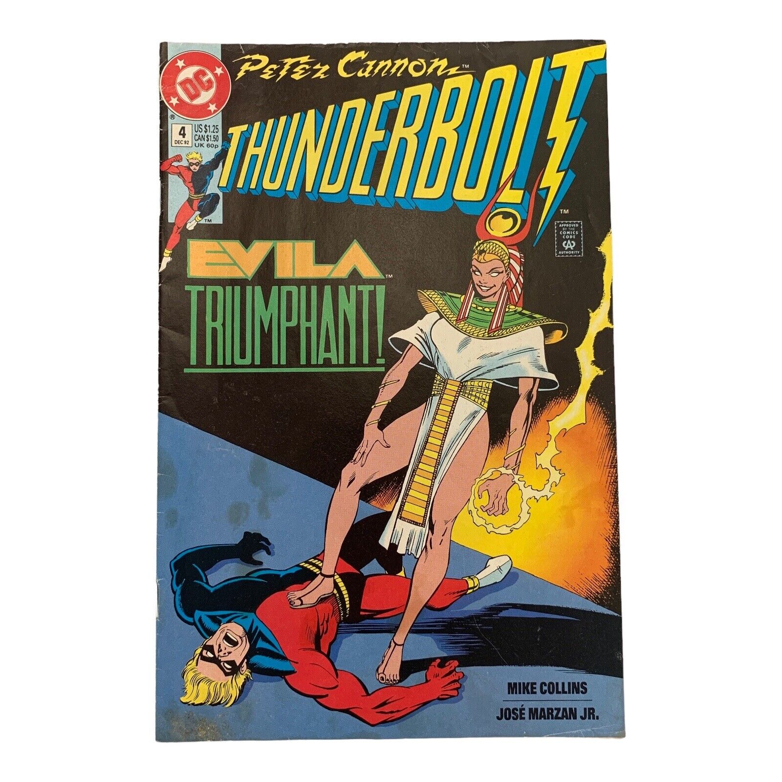 Peter Cannon Thunderbolt #4 (1982) Comic Book DC Comics