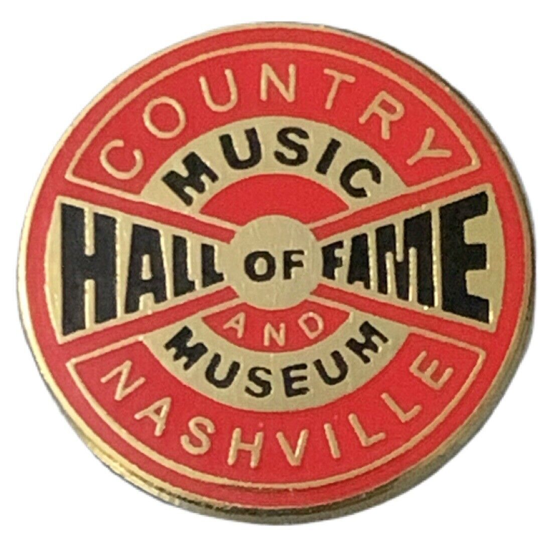 Country Music Hall of Fame and Museum Nashville Tennessee Travel Souvenir Pin