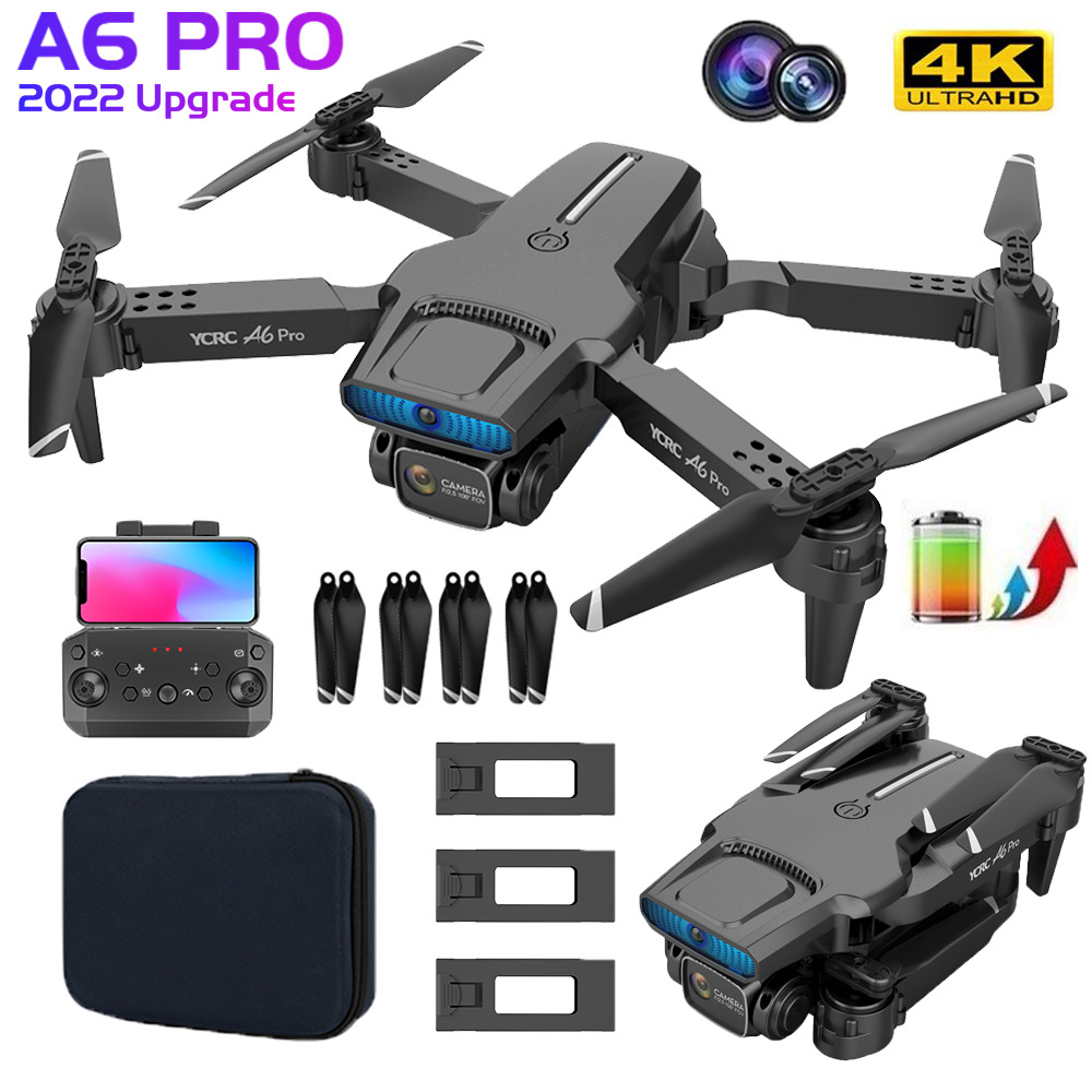 2022 New Limited Edition A6 Por Aerial Drone with Brushless Motor, Professional 