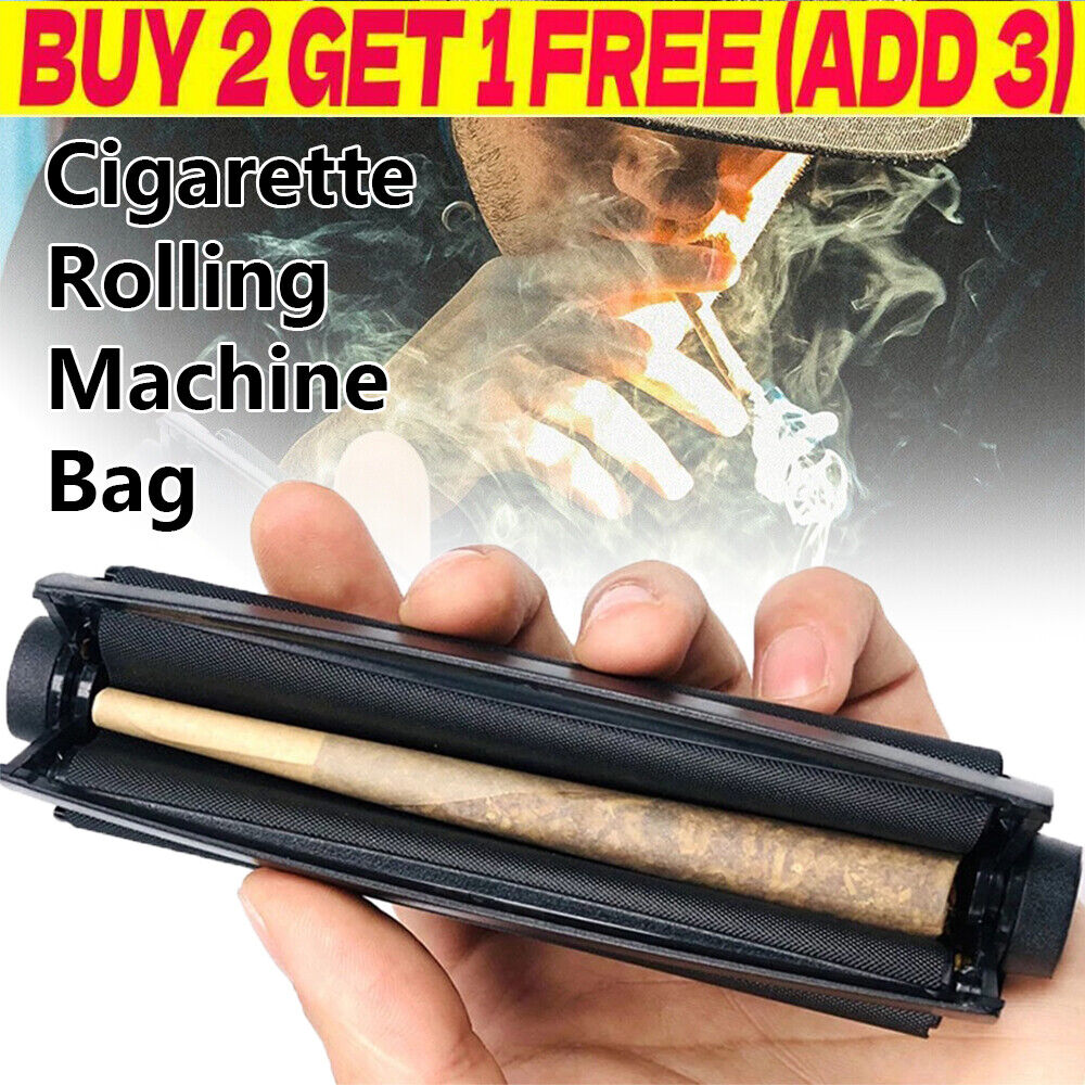 King Size DIY Tobacco Rolling Machine Fast Cigar Roll Cigarette Roller 110mm