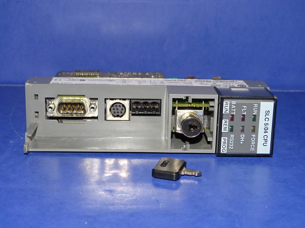 Allen Bradley 1747-L541 Series B SLC 500 SLC 5/04 Processor Controller WITH KEY