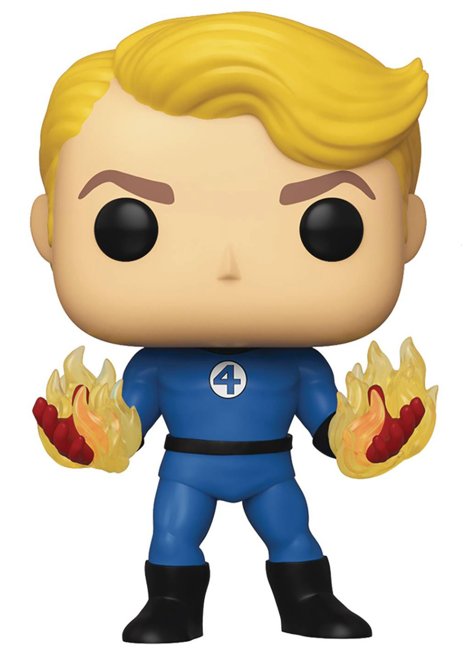 Funko Pop Marvel: Fantastic Four - Human Torch (Suited - Glow in the Dark Ver.)