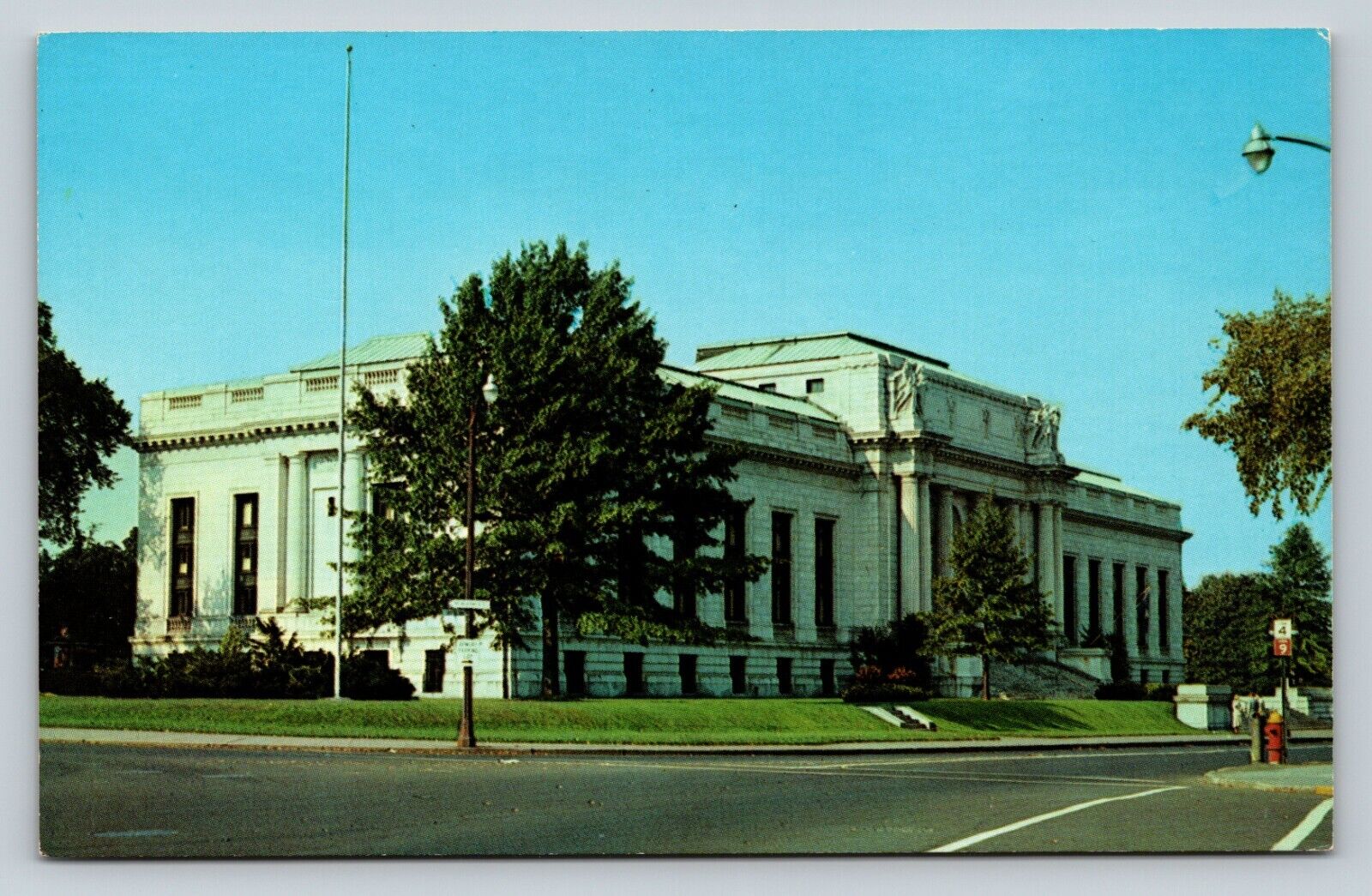 Hartford Connecticut State Library & Supreme Court Building VINTAGE Postcard