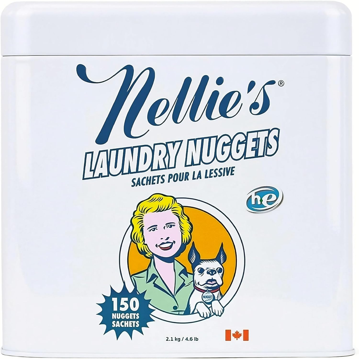 Laundry Nuggets, 150 Load Tin