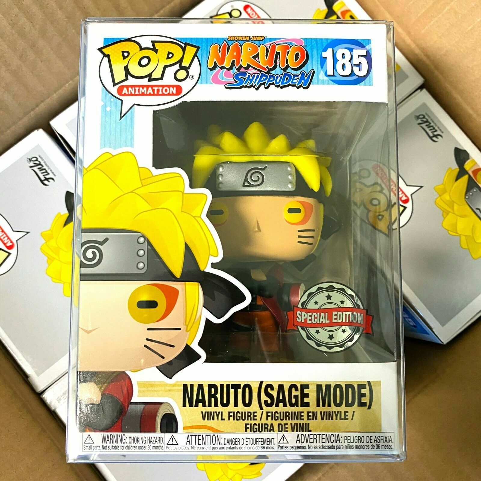 Funko Pop Naruto Shippuden : Sage Mode, Six Path, Pain, Sasuke, Itachi , Madara