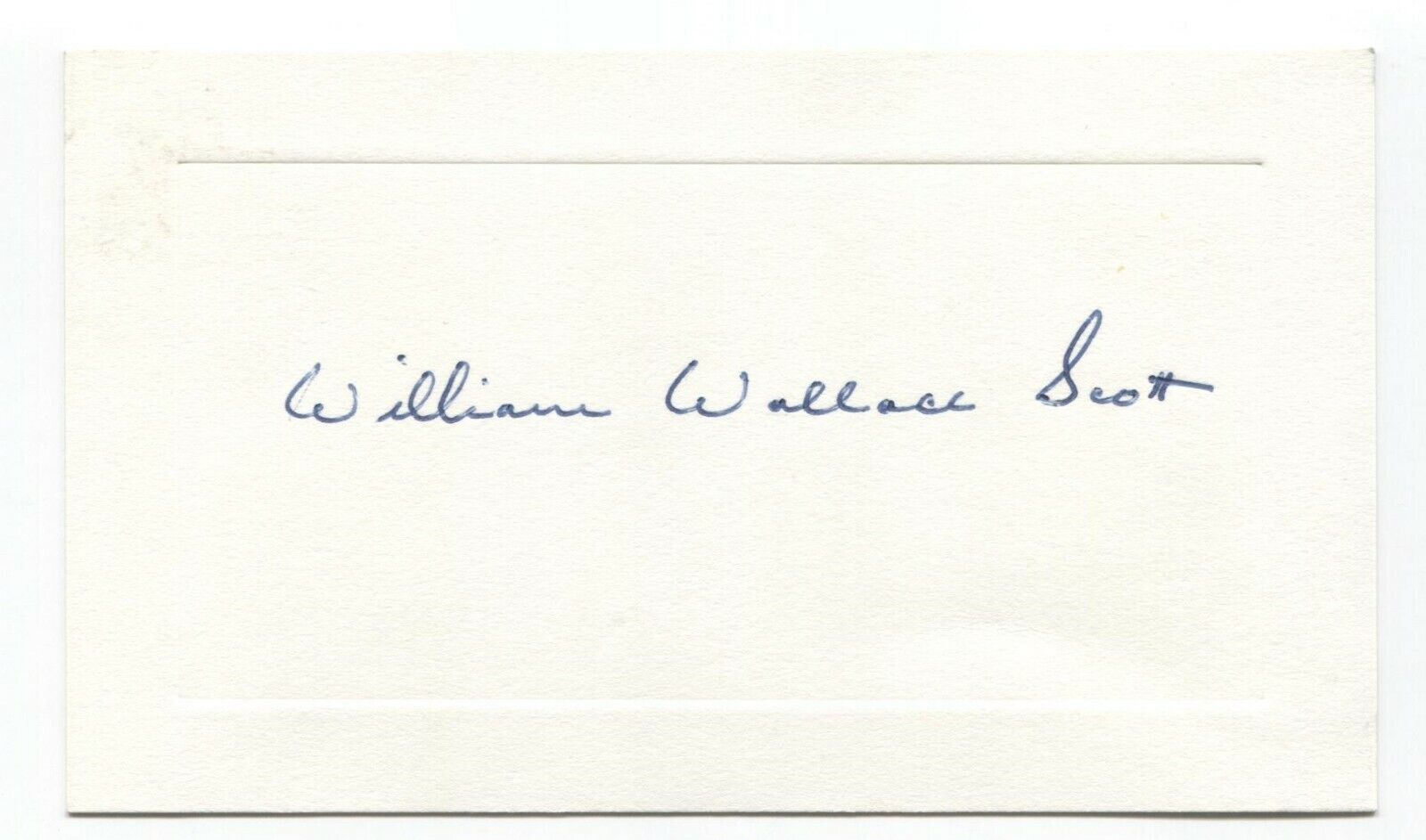 William W. Scott Signed Letter Autographed Signature Doctor Surgeon Urologist