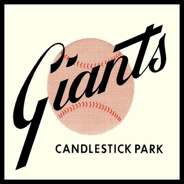 San Francisco Giants Candlestick Park Fridge Magnet