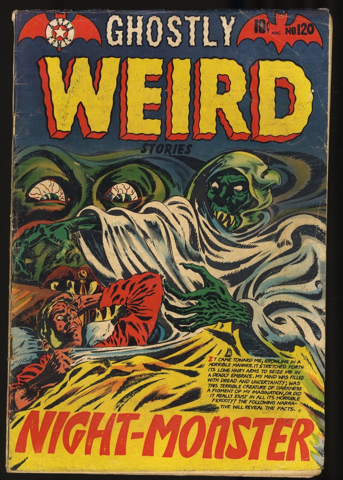 Ghostly Weird Stories #120 GD/VG 3.0 See Description (Qualified) 1953