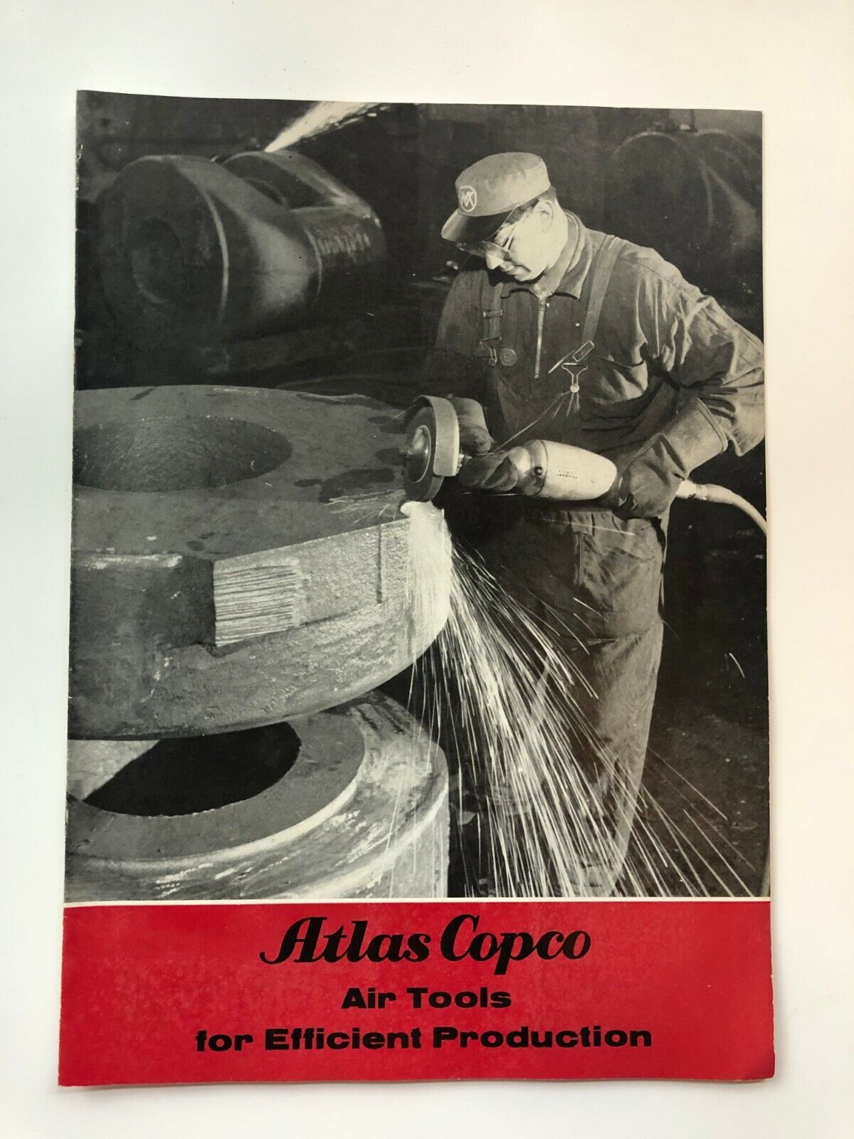 Vintage Atlas Copco Air Tools Sweden Hammer Specs Advertisement Hoists 