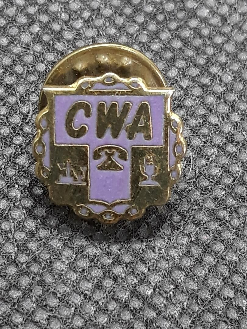 Vintage CWA COMMUNICATION WORKERS OF AMERICAN Lapel Pin