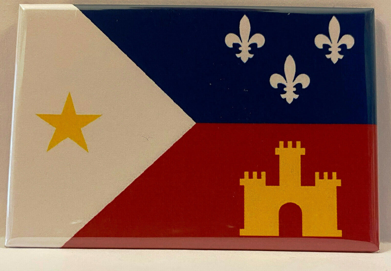 Acadiana Flag MAGNET 2\