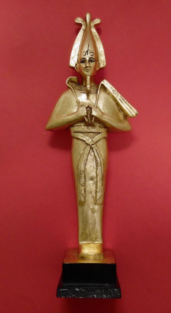 Vtg 1980's Artisans Guild International AGI OSIRIS Egyptian Fertility God Statue