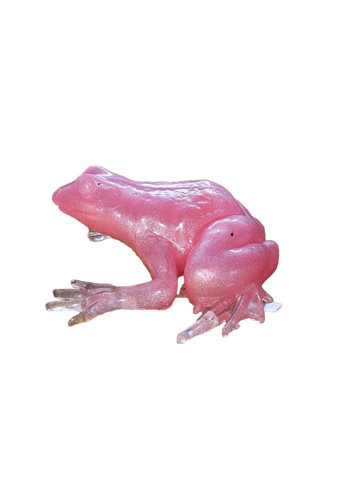 Resin Frog Pink