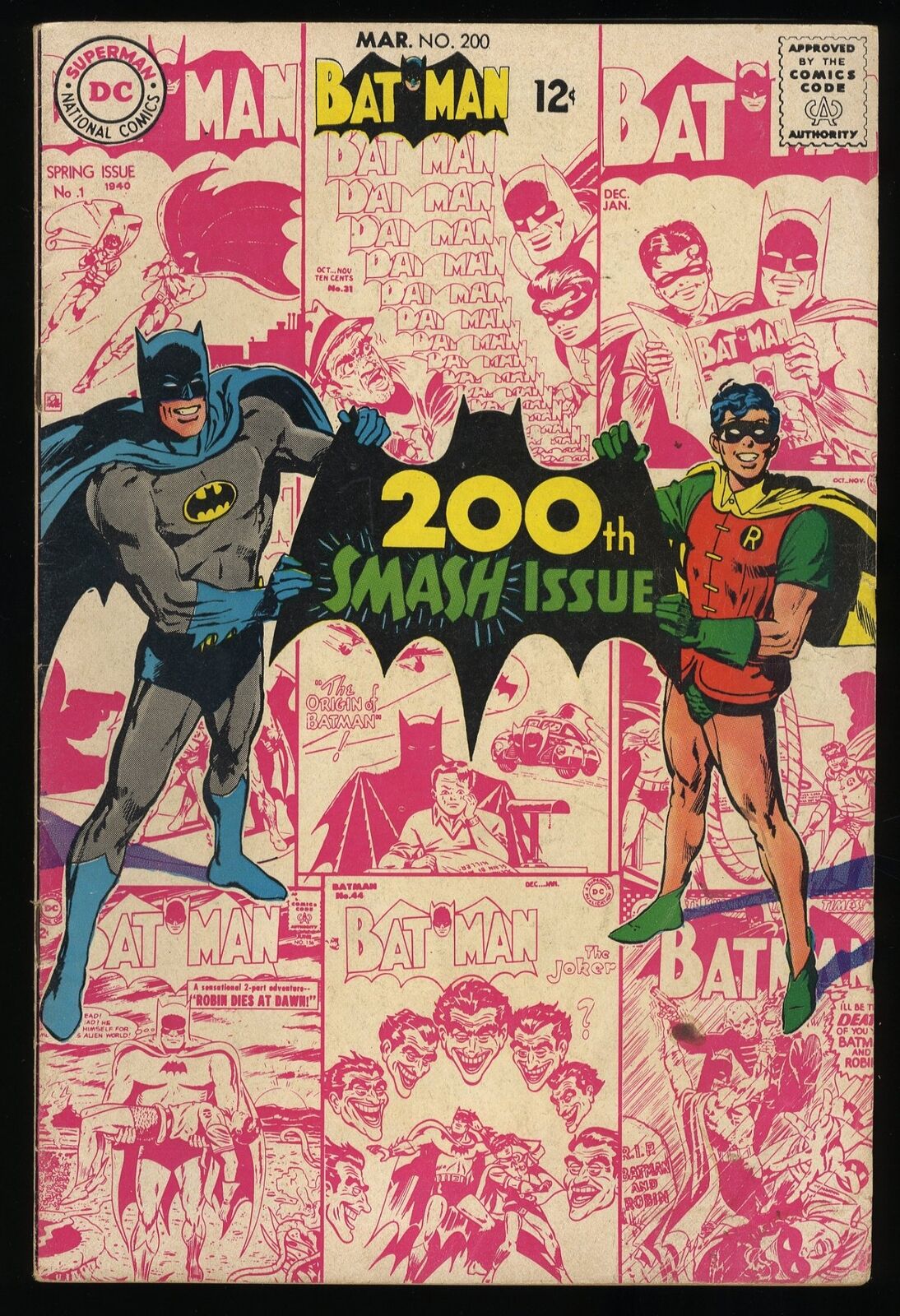 Batman #200 FN- 5.5 Scarecrow Joker Penguin Appearances 1st Neal Adams