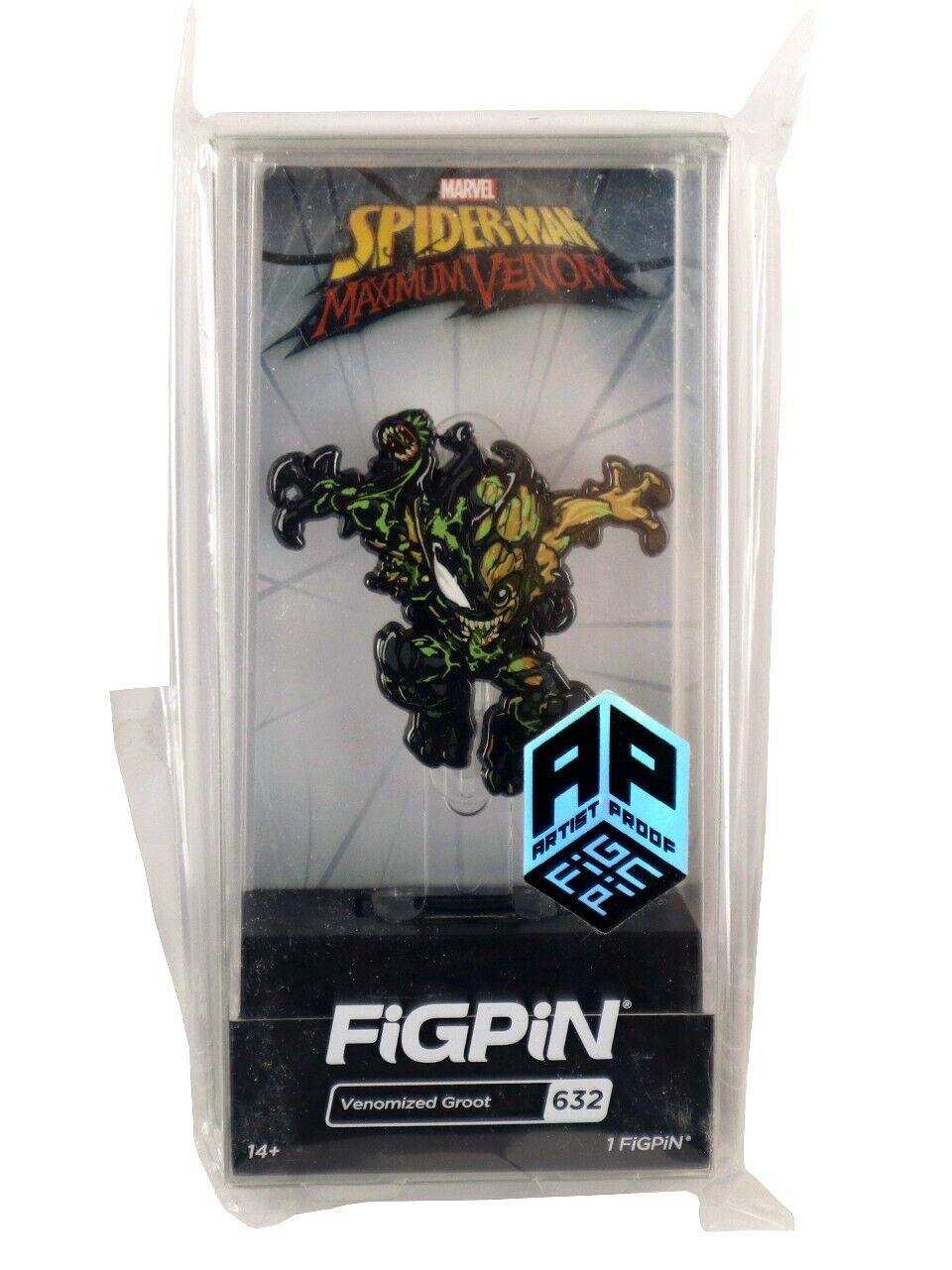 Figpin Venomized Groot #632 Pin Artist Proof Spider-Man Maximum Venom