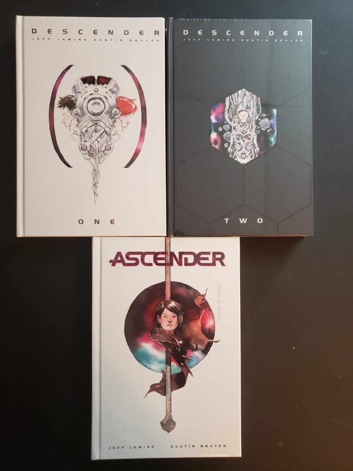 Descender Deluxe Edition Vol 1 & 2 - Ascender: The Deluxe Edition HC LOT SEALED 