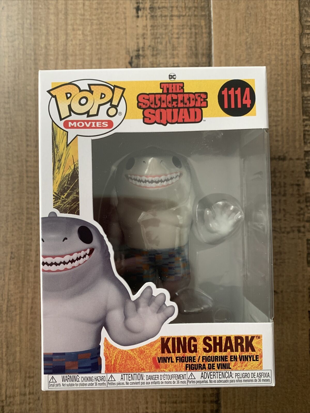 Funko POP King Shark DC Comics The Suicide Squad Vinyl Figure #1114