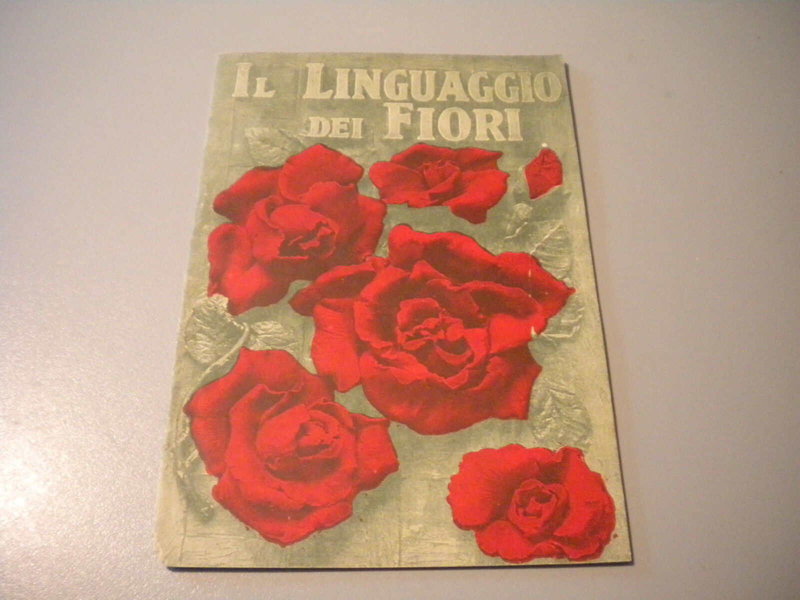 Booklet Vintage The Language of Flowers Pills Pink 1905