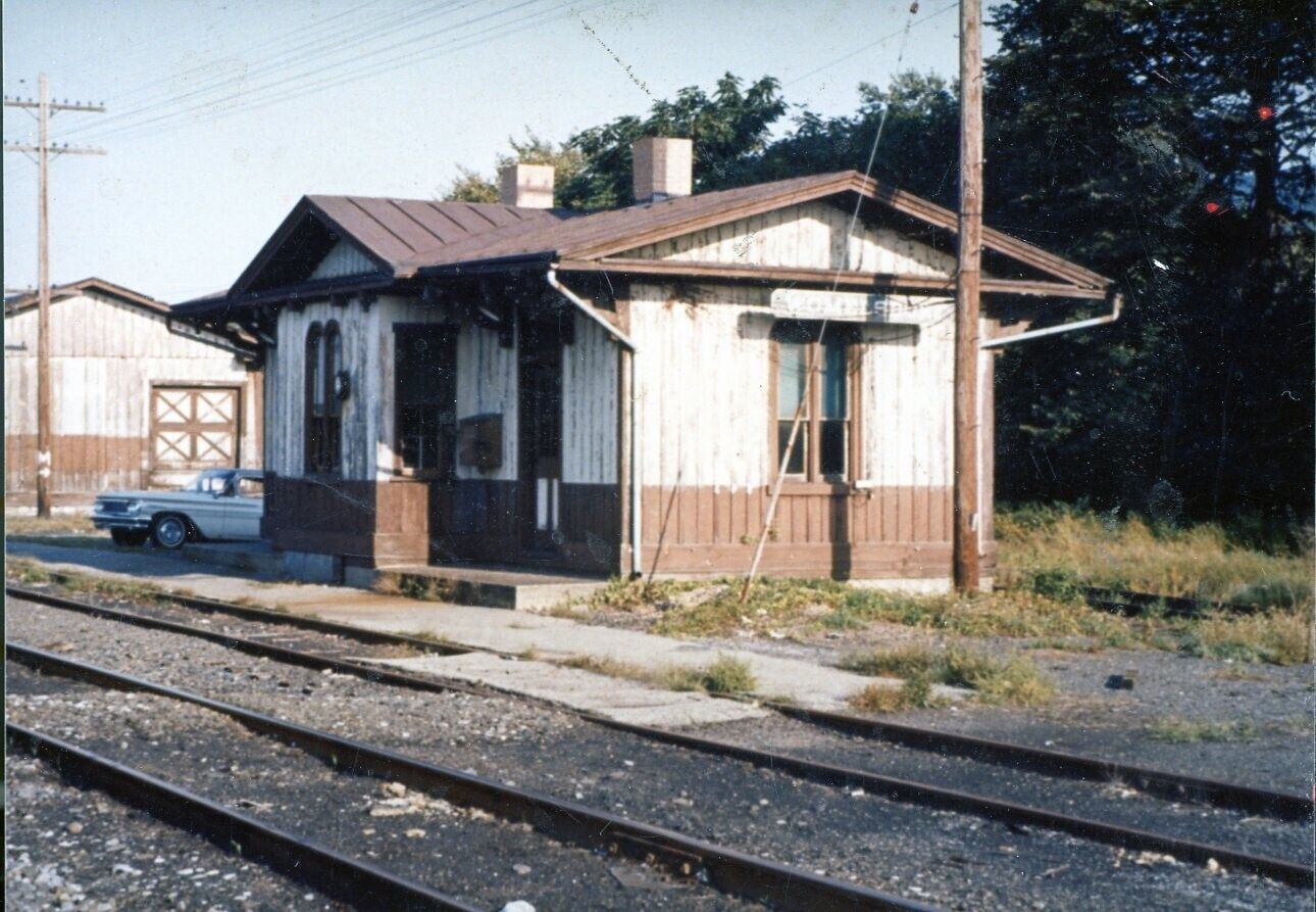RDG readin railroad WOLELSDORF,Pa station original photo