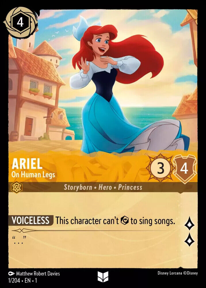 Disney Lorcana: The First Chapter - PICK YOUR CARD  - Non-Holo Singles