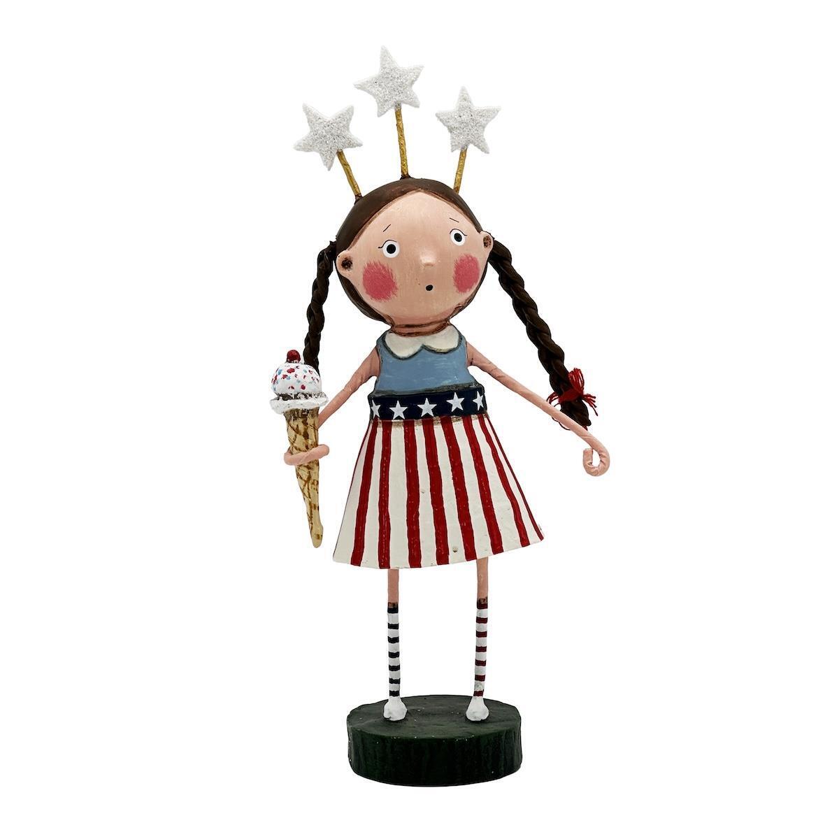 Lori Mitchell Stars, Stripes & Sprinkles Figurine 15517