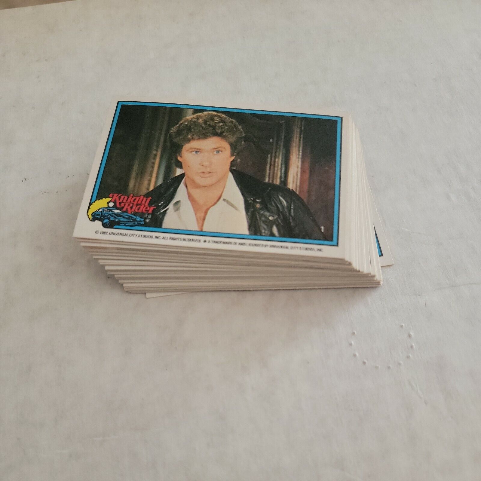 Vintage 1982 Knight Rider Complete Donruss Card Set 1-55 and 11 Variant Cards 66