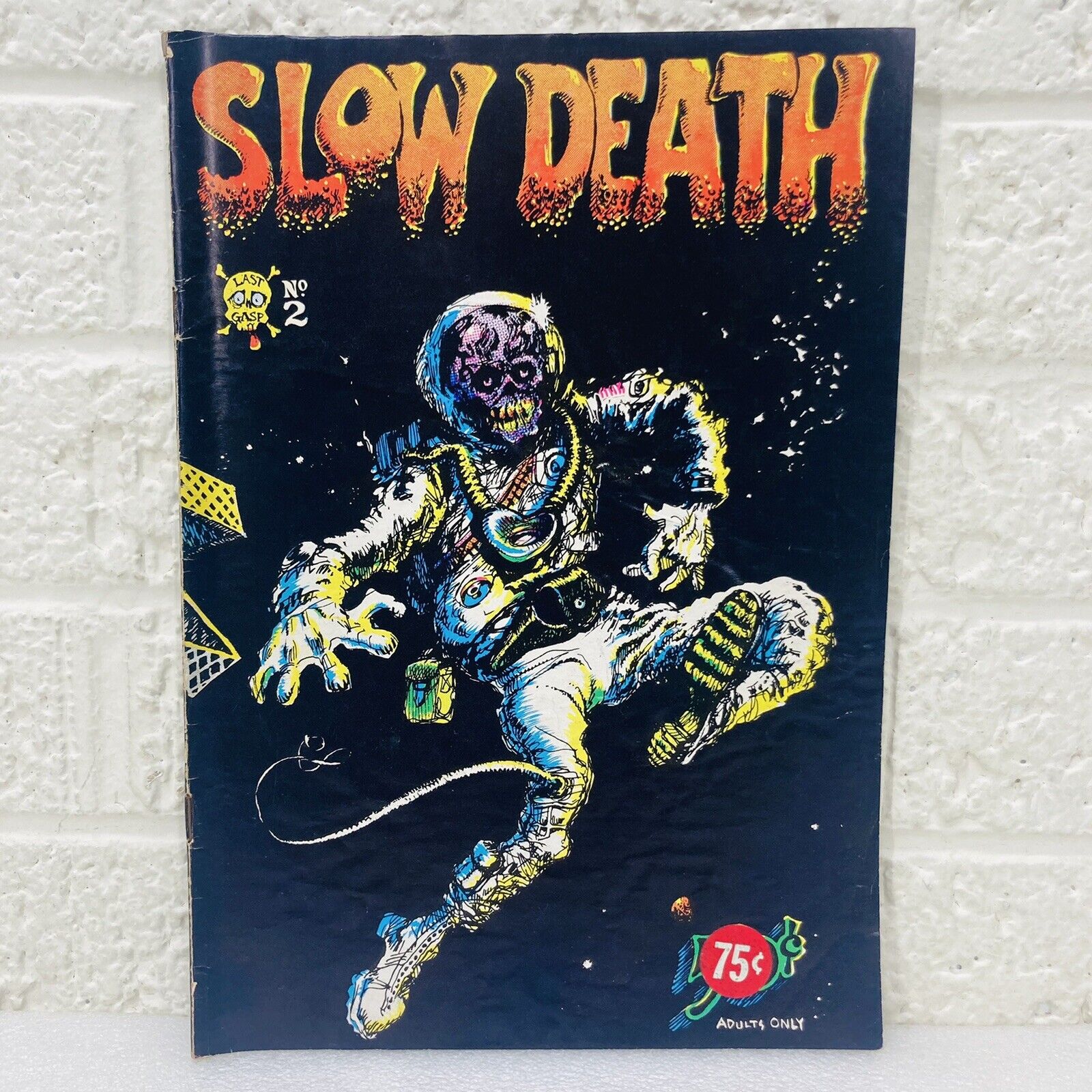 Slow Death #2 1970 Last Gasp Comics Berkeley CA Underground Jaxon • FN‼