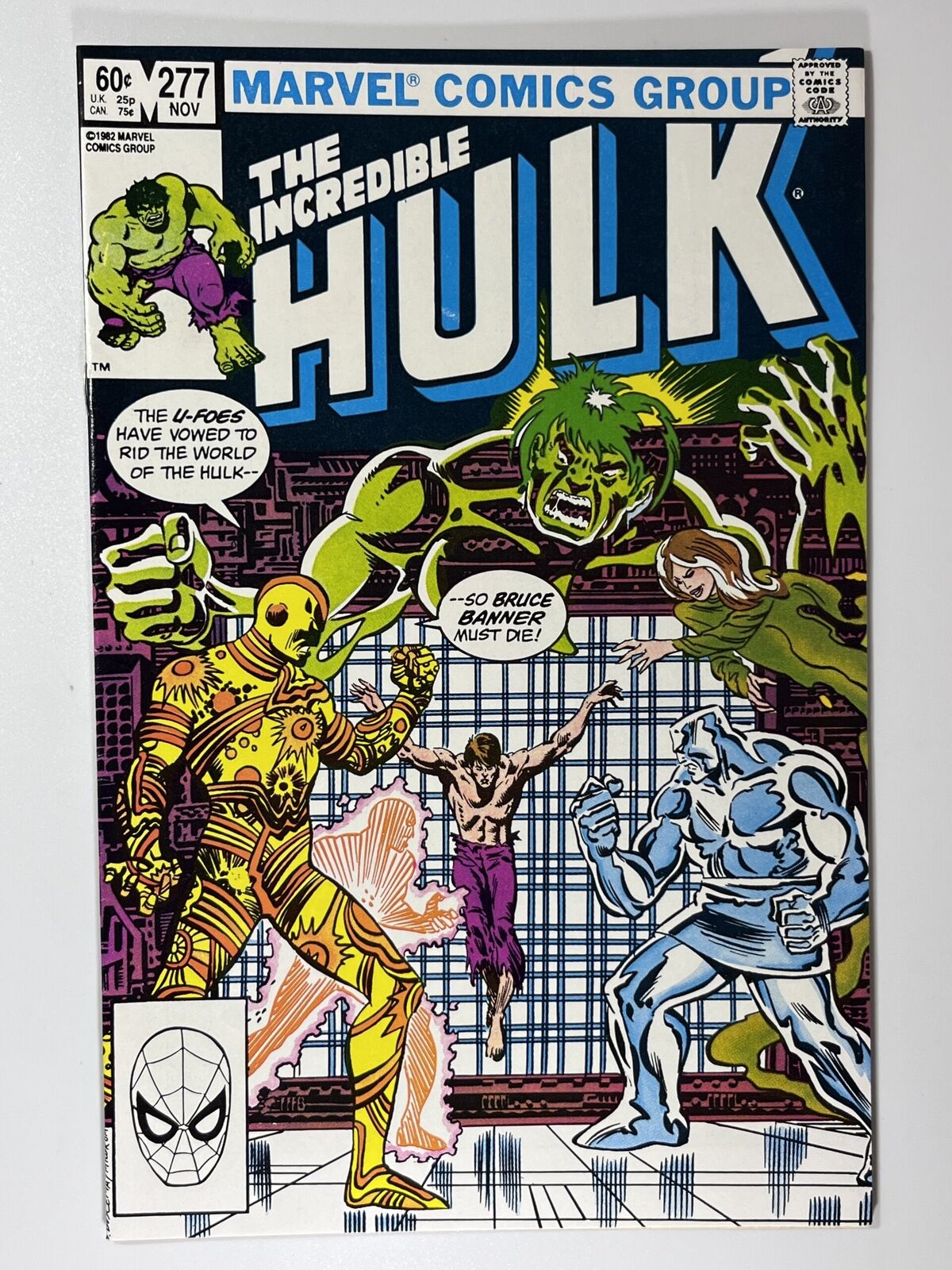 Incredible Hulk #277 (1982) in 9.0 Very Fine/Near Mint
