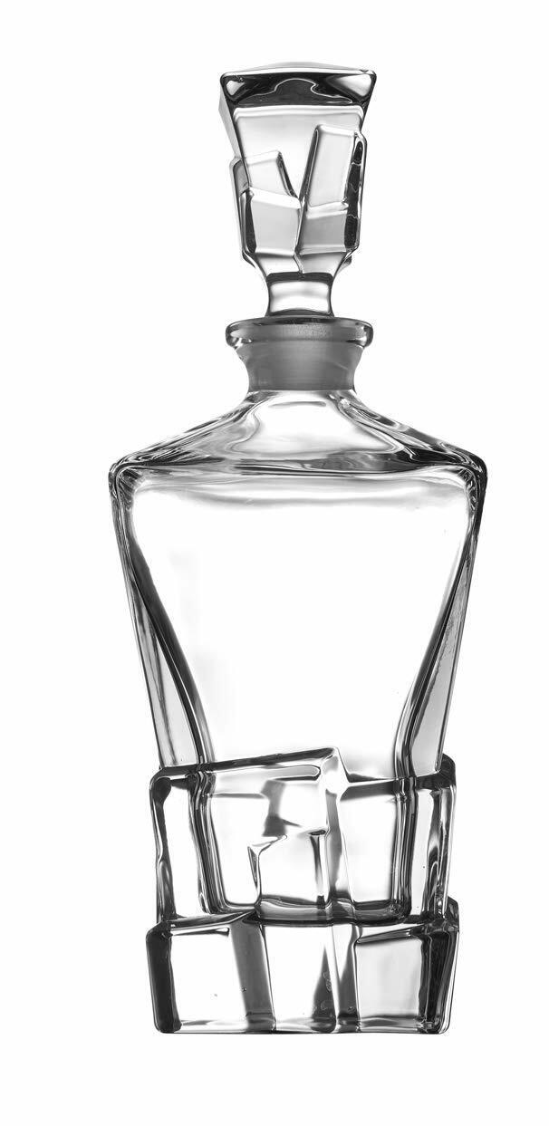 Glass Decanter with Stopper Lid Whisky Wine Decanter for Alcohol Lead Free