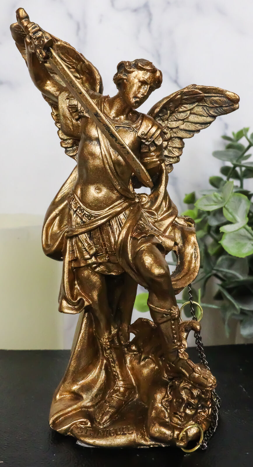 Ebros Bronzed Greek Christian Church Archangel Of The Angelic Council Statue 5