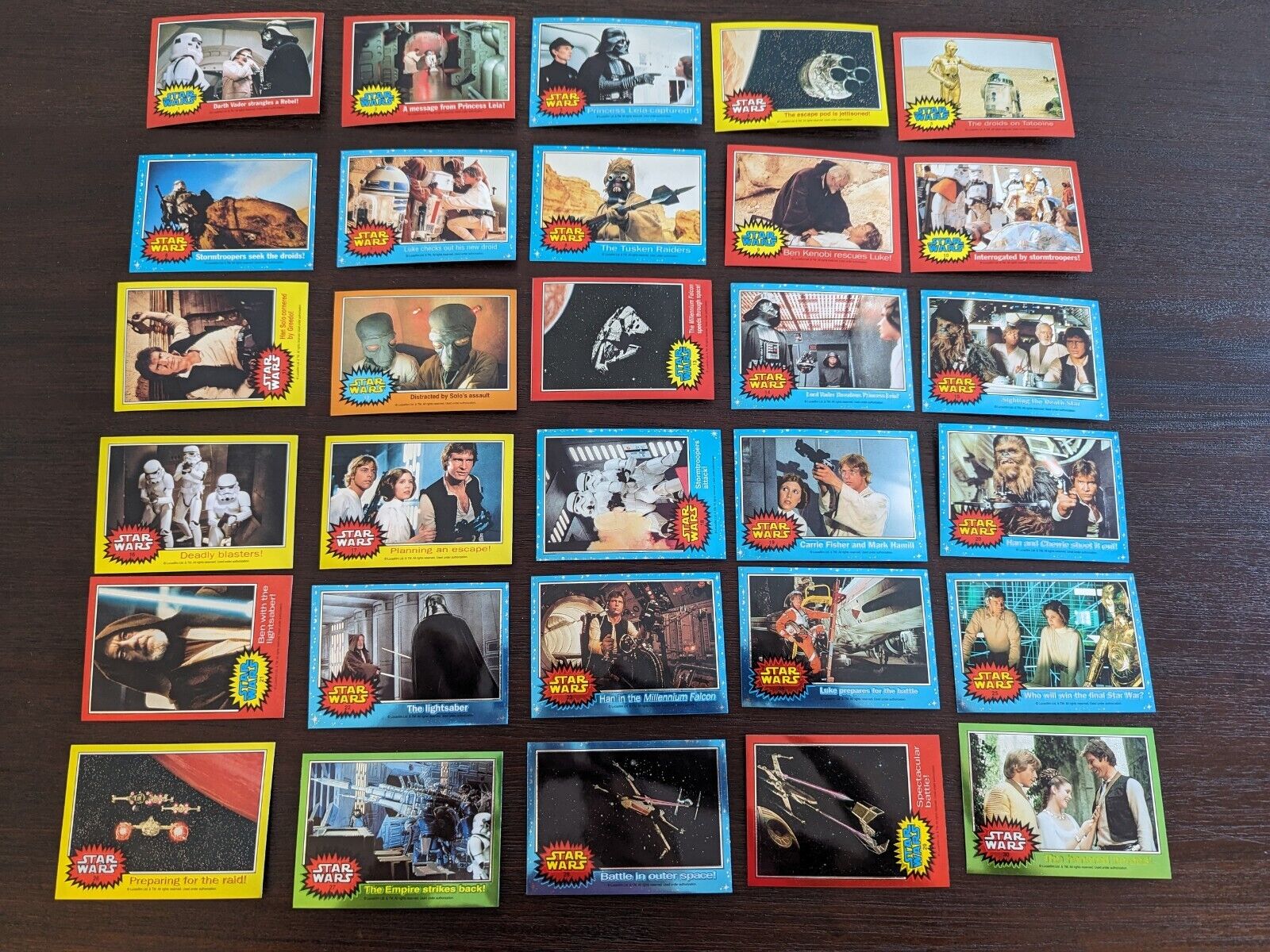 1999 Topps Star Wars Chrome Archives Complete 90 Card Set Near Mint