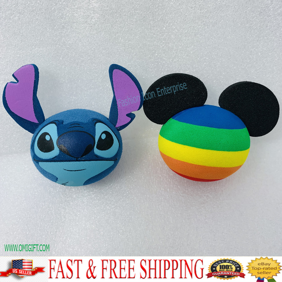 Original Disney World Antenna Toppers Stitch & Mickey Rainbow Antenna Topper LQ