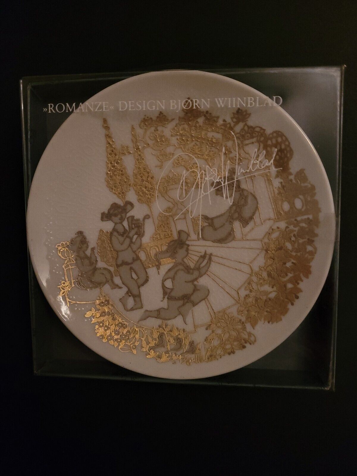 Rosenthal Bjorn Winblad Romance Seranade Plate II