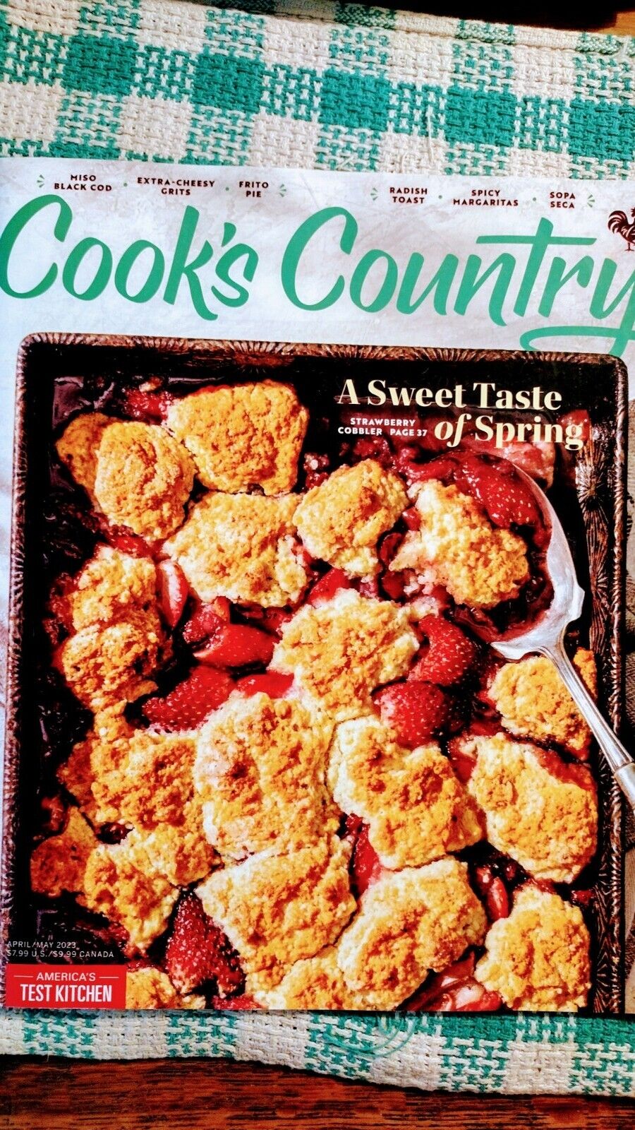 Cook's Country Cookbook Magazine A Sweet Taste Of Spring April / May 2023