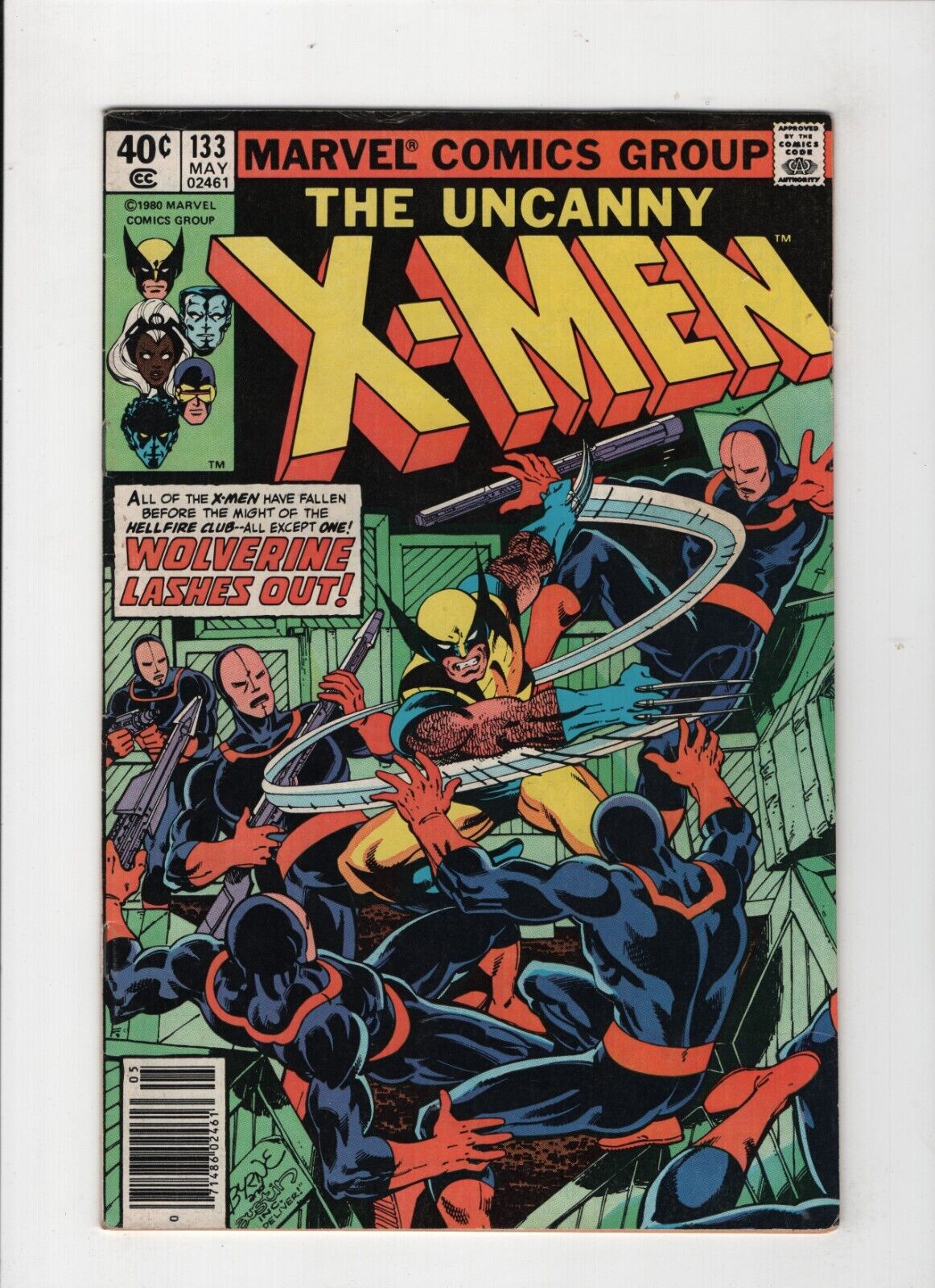 Uncanny X-men 133 1st Wolverine Cover Hi res Scans