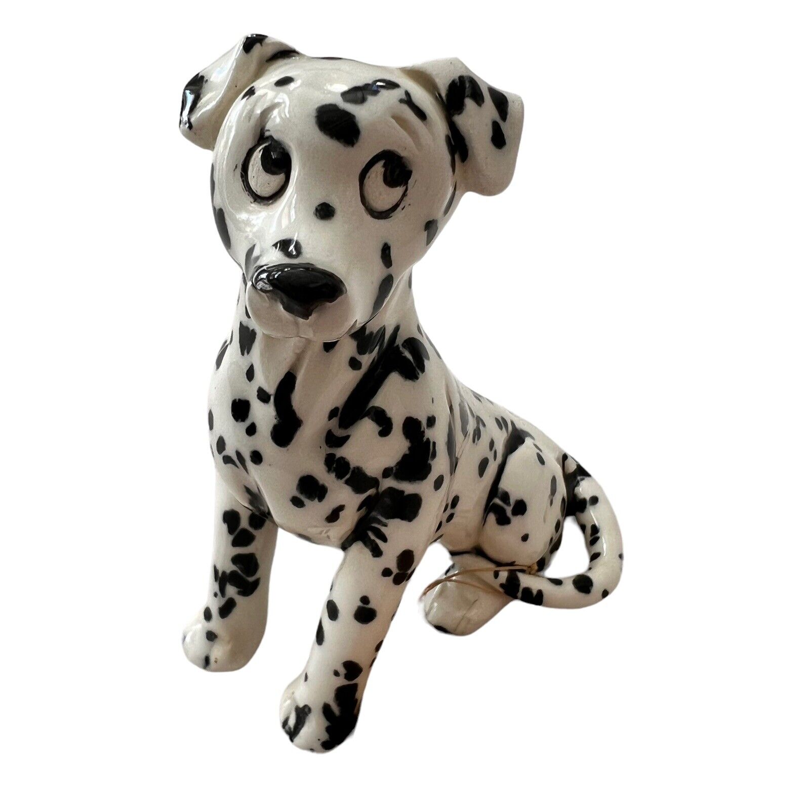 Purebred Pets Dalmation Porcelain Dog Figure 1981 Kathy Wise Wise Crackers 4”