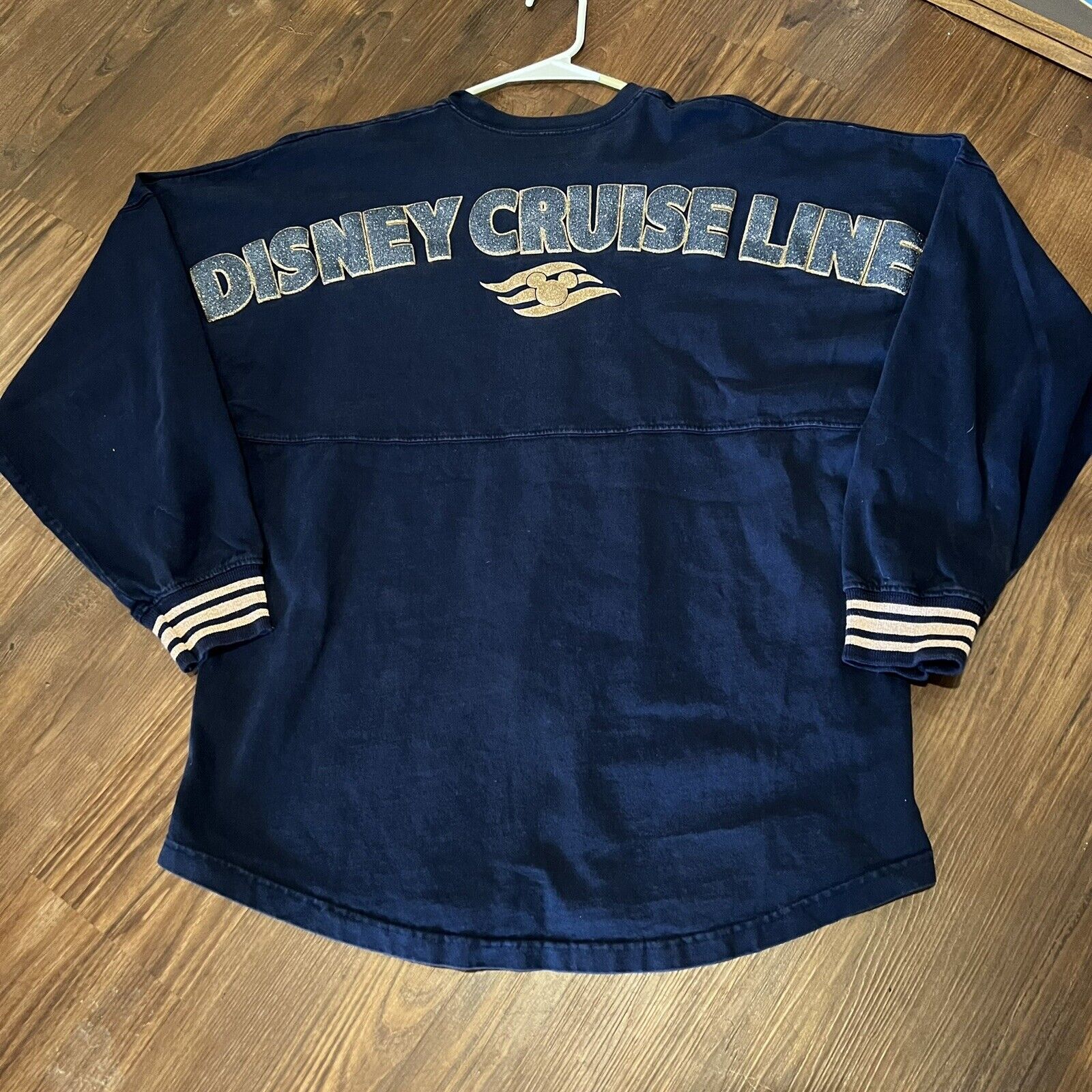NWOT Vintage Disney Cruise Line RARE Glitter Spirit Jersey Size Medium