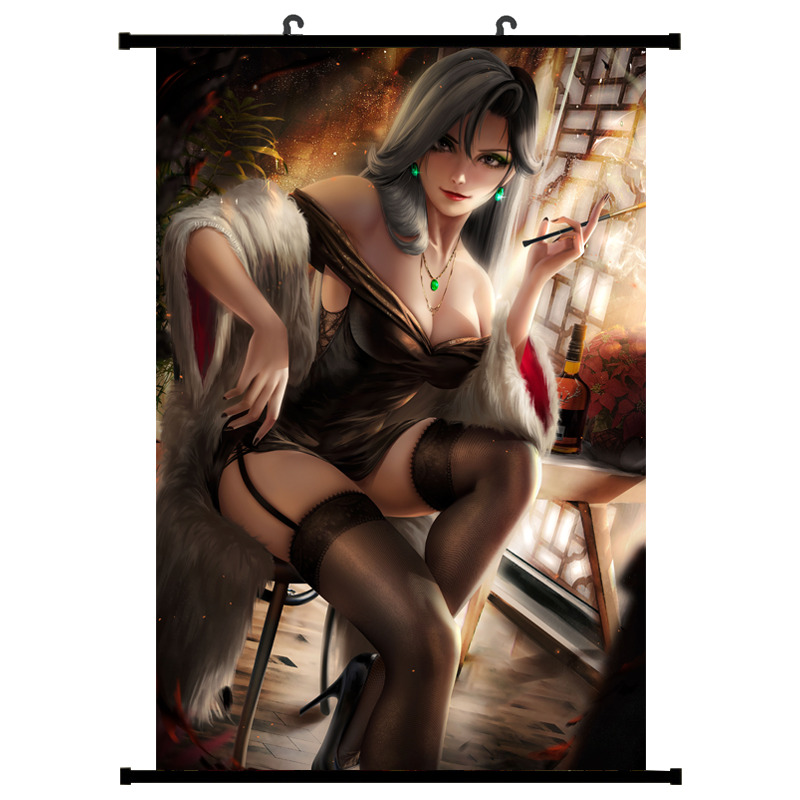 Anime Poster Role Cruella Poster Wall Scroll HD Painting Decor 60x90cm