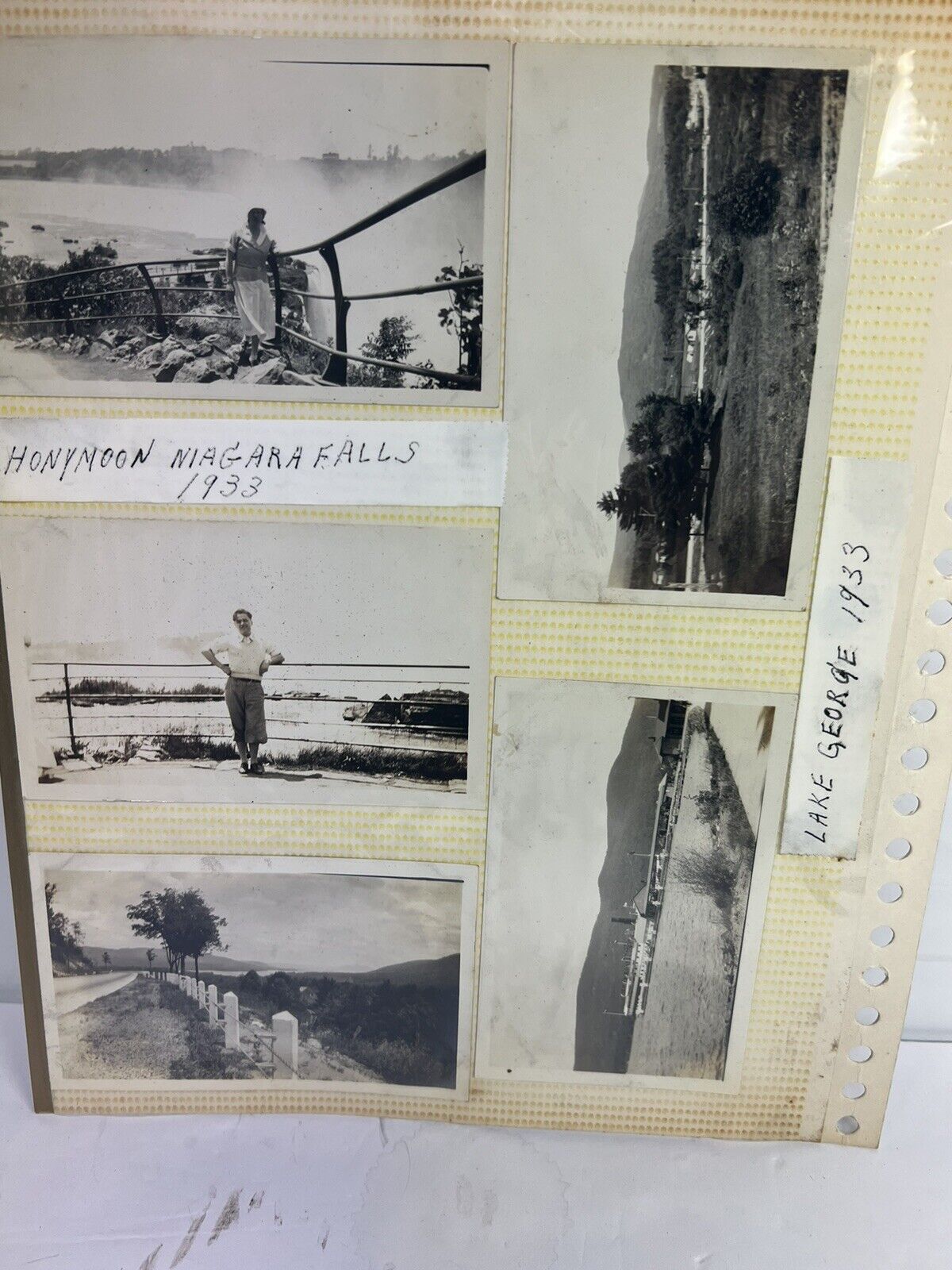 1930’s  Niagara Falls  B&W Vintage Photos And Lake George