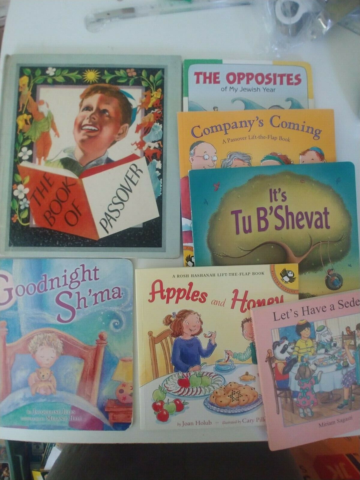 Children's books Judaica, Jewish holidays, lot of 7