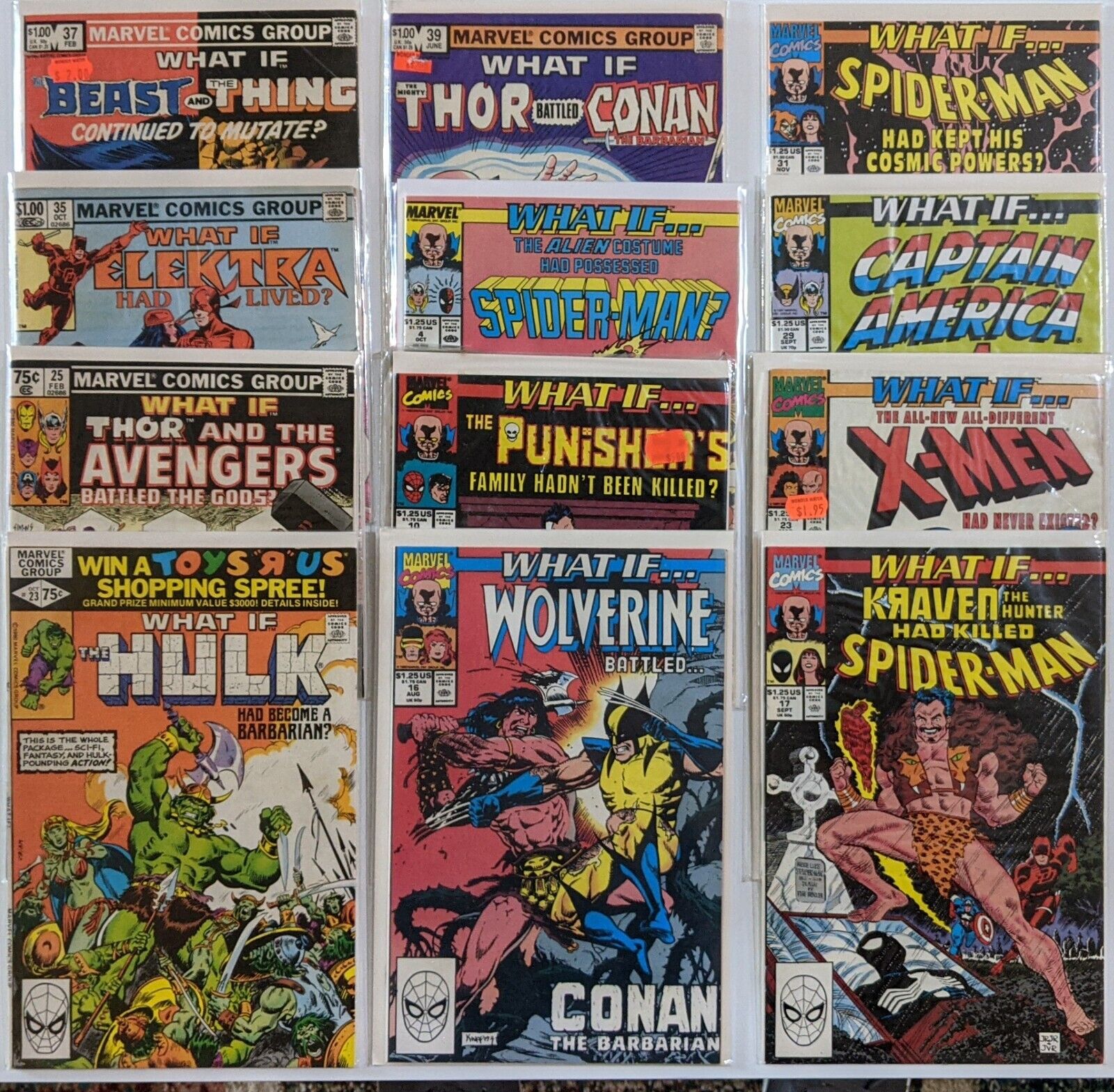 WHAT IF 37 Comic lot Vol 1 & 2 run set 1980-1998