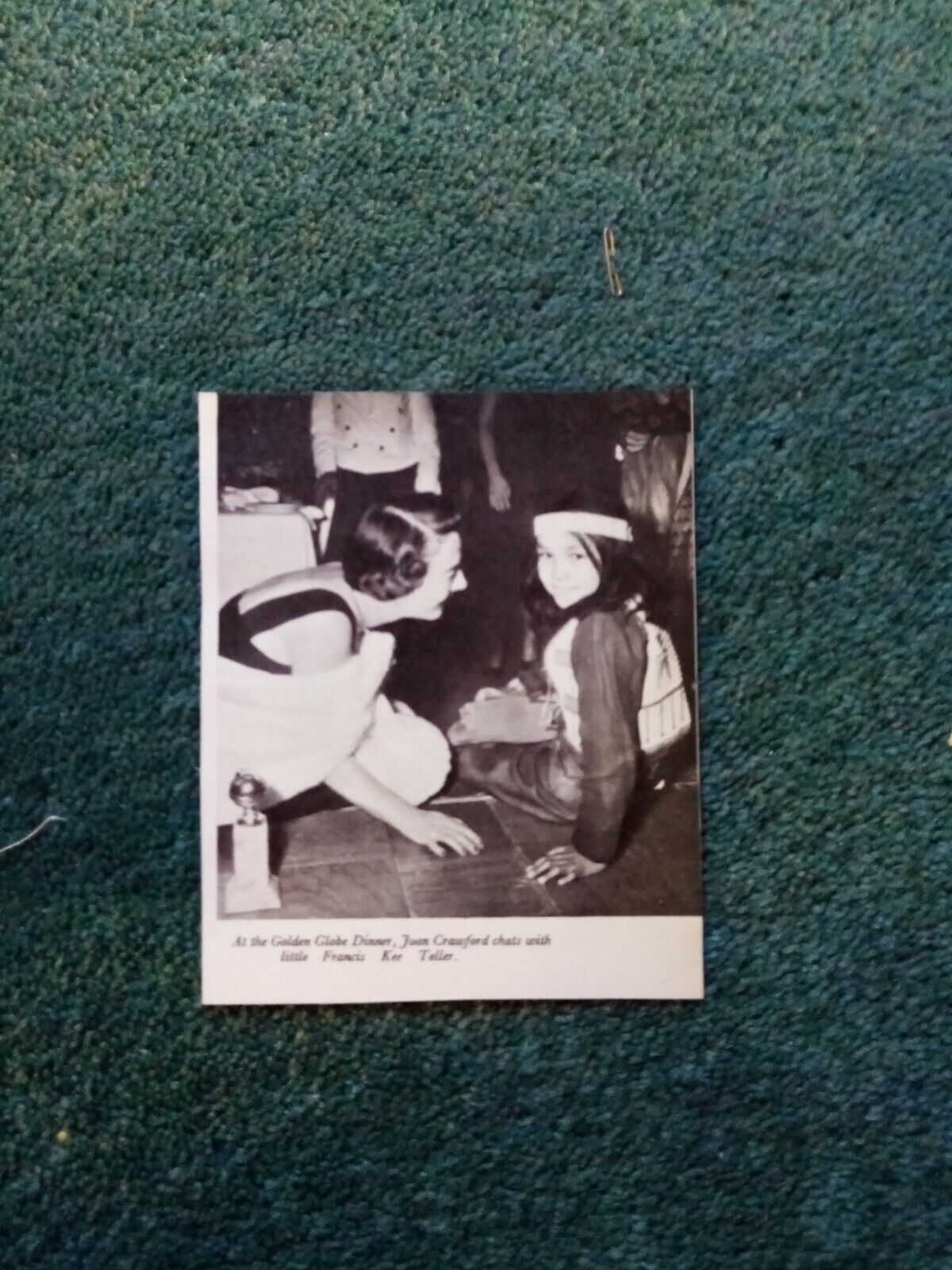 Kvc25 Ephemera 1950s film picture Joan Crawford Francis kee teller 