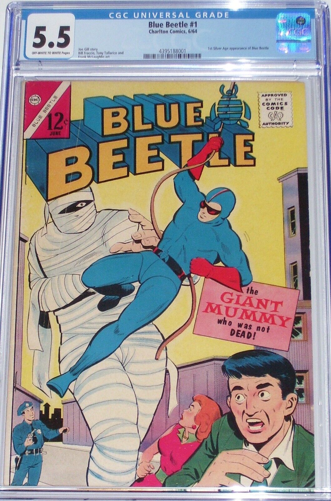 Blue Beetle #1 CGC 5.5 June 1964 1st Silver Age appearance of the Blue Beetle