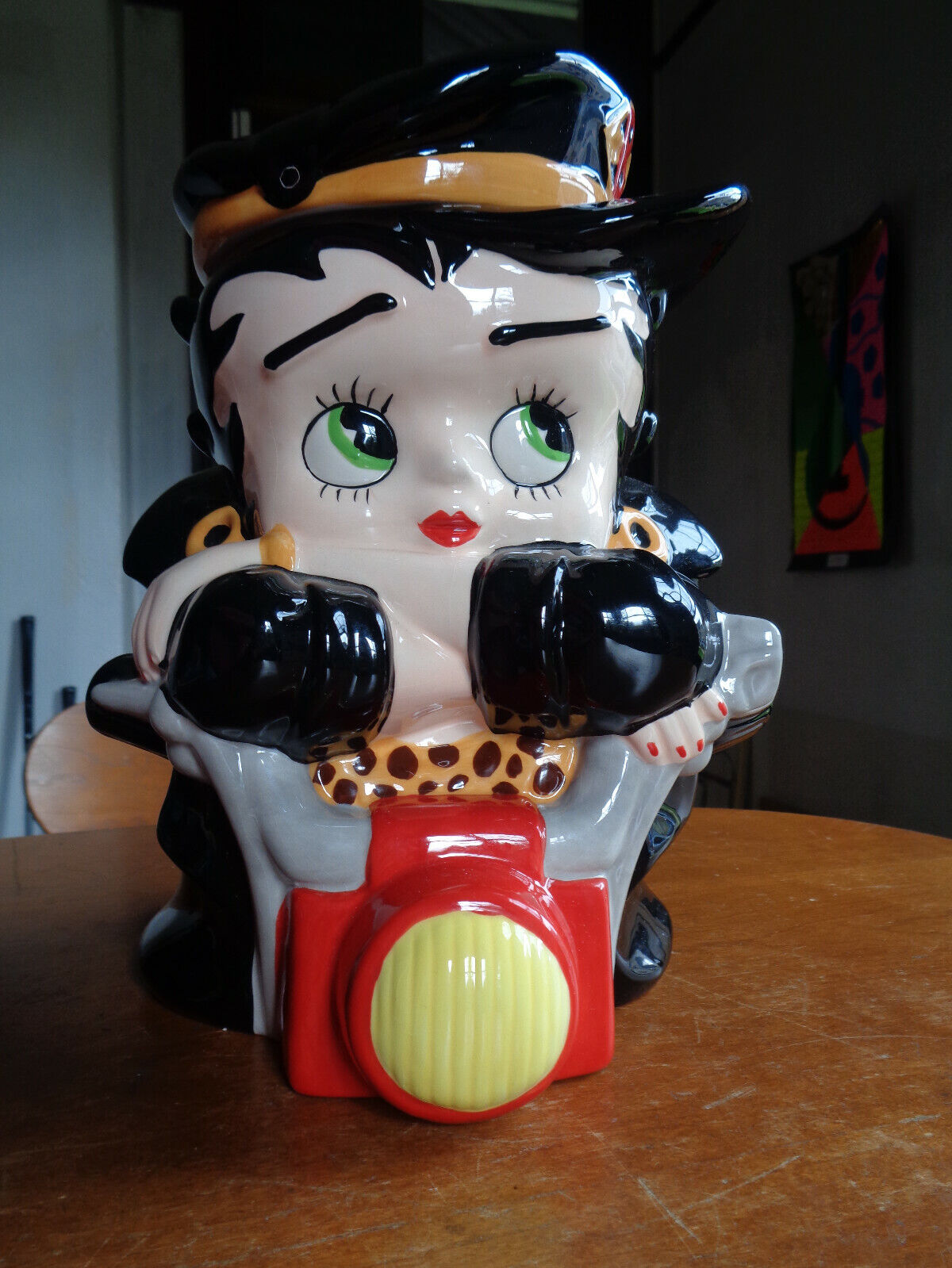 Westland Biker Betty Boop Cookie Jar #24063 