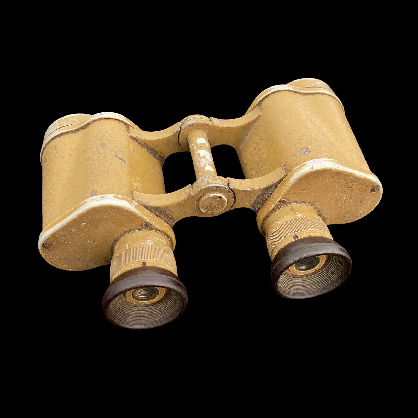 WWII CAG German AfricaKorps Flak Binoculars 6/30 H6400 Lens Optics